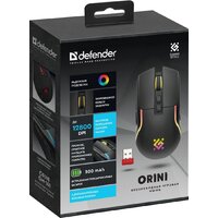 Игровая мышь Defender Orini GM-141 (черный) - Превью изображения №4 — Интернет-магазин Time-Shop
