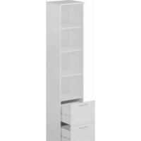 Стеллаж Mio Tesoro Сириус 2 ящика 39x190 2.02.07.140.1 (белый) - Превью изображения №2 — Интернет-магазин Time-Shop