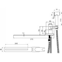 Смеситель с лейкой для биде AV Engineering AVSET04CH - Превью изображения №7 — Интернет-магазин Time-Shop