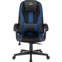 Игровое (геймерское) кресло Zombie 9 (черный/синий) - Превью изображения №2 — Интернет-магазин Time-Shop