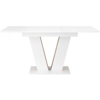 Кухонный стол ЭлиГард Kai 118-157x76x72 (белый структурный) - Превью изображения №3 — Интернет-магазин Time-Shop