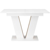 Кухонный стол ЭлиГард Kai 118-157x76x72 (белый структурный) - Превью изображения №2 — Интернет-магазин Time-Shop