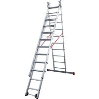 Лестница-стремянка Новая высота NV 523 трёхсекционная индустриальная 3x10 ступеней - Превью изображения №5 — Интернет-магазин Time-Shop