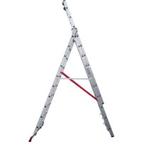 Лестница-стремянка Новая высота NV 523 трёхсекционная индустриальная 3x10 ступеней - Превью изображения №4 — Интернет-магазин Time-Shop