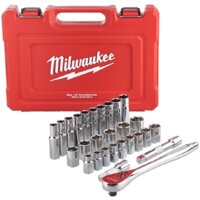 Набор трещотка с головками Milwaukee 4932471864 (28 предметов) - Превью изображения №2 — Интернет-магазин Time-Shop