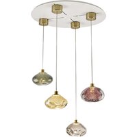 Подвесная люстра Odeon Light Mela 7043/4L - Превью изображения №4 — Интернет-магазин Time-Shop