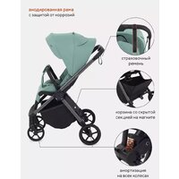 Коляска прогулочная «книга» Rant Golf RA101 (sage green) - Превью изображения №9 — Интернет-магазин Time-Shop