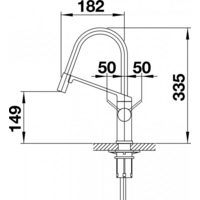 Смеситель Blanco VIU-S 524813 - Превью изображения №9 — Интернет-магазин Time-Shop