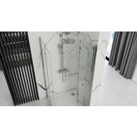 Душевая дверь Rea Fold Modul 120 N2 (хром/прозрачное стекло) - Превью изображения №6 — Интернет-магазин Time-Shop