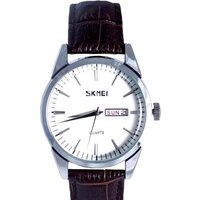 Skmei 9073 (серебро/белый)