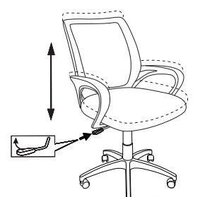 Офисное кресло Бюрократ CH-W695NLT (темно-серый) - Превью изображения №6 — Интернет-магазин Time-Shop