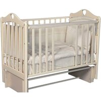 Классическая детская кроватка Антел Каролина-3/5 (слоновая кость) - Превью изображения №2 — Интернет-магазин Time-Shop