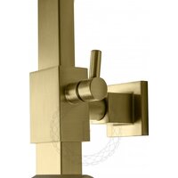 Душевая система  Filarete Waterfall FL2010 (матовое золото) - Превью изображения №8 — Интернет-магазин Time-Shop