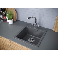 Кухонная мойка Paulmark Kante 50 PM105152-DG - Превью изображения №3 — Интернет-магазин Time-Shop