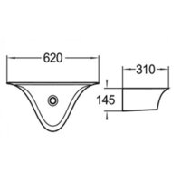 Умывальник WeltWasser AISBACH 78205 GL-WT - Превью изображения №2 — Интернет-магазин Time-Shop