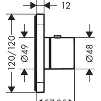 Смеситель без скрытого механизма Axor Citterio E 36702000 - Превью изображения №2 — Интернет-магазин Time-Shop