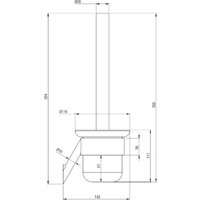 Ершик для унитаза Deante Silia ADI 0711 - Превью изображения №2 — Интернет-магазин Time-Shop