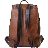Городской рюкзак Carlo Gattini Volturno 3004-03 (коньяк/темно-коричневый) - Превью изображения №3 — Интернет-магазин Time-Shop