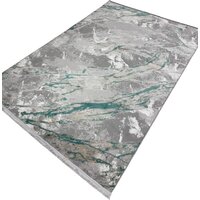 Radjab Carpet Афина Прямоугольник 9012A 12892RK (3x5, Grey/Green)
