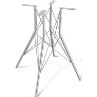 Кухонный стол Sheffilton SHT-TU2-1/80 МДФ (хром лак/бетон светлый) - Превью изображения №5 — Интернет-магазин Time-Shop