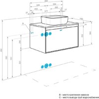  Акватон Тумба под умывальник Либерти 70 1A279801LYC70 - Превью изображения №20 — Интернет-магазин Time-Shop