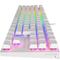 Клавиатура Genesis Thor 303 TKL RGB (белый, нет кириллицы) - Превью изображения №4 — Интернет-магазин Time-Shop