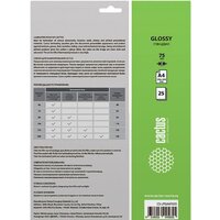 Пленка для ламинирования CACTUS глянцевая A4, 75 мкм, 25 л - Превью изображения №2 — Интернет-магазин Time-Shop