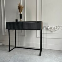 Консольный стол Shtabe Gross 6111 (RAL 7012/H1181/черный) - Превью изображения №3 — Интернет-магазин Time-Shop
