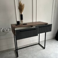Консольный стол Shtabe Gross 6111 (RAL 7012/H1181/черный) - Превью изображения №5 — Интернет-магазин Time-Shop