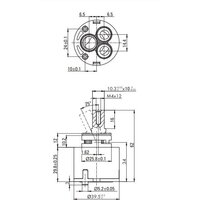 Смеситель Deante Joko Clinic BOJ 050C - Превью изображения №3 — Интернет-магазин Time-Shop