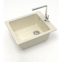 Кухонная мойка Teymi Helmi 50x42 T120105 (бежевый матовый) - Превью изображения №2 — Интернет-магазин Time-Shop