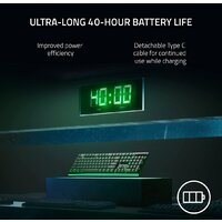 Клавиатура Razer Deathstalker V2 Pro Wireless (черный, Razer Low Profile Optical Purple, нет кириллицы) - Превью изображения №10 — Интернет-магазин Time-Shop