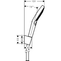 Душевой гарнитур  Hansgrohe Raindance Select S 120 26721000 (хром) - Превью изображения №4 — Интернет-магазин Time-Shop