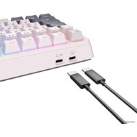 Клавиатура Royal Kludge RK-H81 RGB White Night (RK Cyan) - Превью изображения №5 — Интернет-магазин Time-Shop