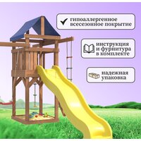 Игровой комплекс National Tree Company С качелями лодочка и гнездом 60 IgroWoods ДП-3 - Превью изображения №9 — Интернет-магазин Time-Shop