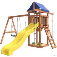 Игровой комплекс National Tree Company С качелями лодочка и гнездом 60 IgroWoods ДП-3 - Превью изображения №2 — Интернет-магазин Time-Shop