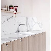Кухонная мойка Globalo Aurilio 60.1 White Clean Tech - Превью изображения №5 — Интернет-магазин Time-Shop