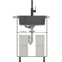 Кухонная мойка Quadron HCQB6054U8_BS - Превью изображения №5 — Интернет-магазин Time-Shop