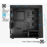 Корпус AeroCool Bolt Mini-G-BK-v1 - Превью изображения №4 — Интернет-магазин Time-Shop