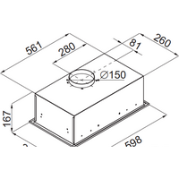 Кухонная вытяжка MAUNFELD Fantasy 1000ST 60 (черный) - Превью изображения №13 — Интернет-магазин Time-Shop