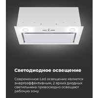 Кухонная вытяжка MAUNFELD Fantasy 1000ST 60 (черный) - Превью изображения №21 — Интернет-магазин Time-Shop