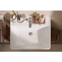Умывальник Hansgrohe Xanuia Q 60 60133450 - Превью изображения №6 — Интернет-магазин Time-Shop