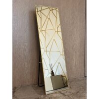 Зеркало EMZE Прямоугольное 37х115 DK.37.115.AUR (золото) - Превью изображения №2 — Интернет-магазин Time-Shop