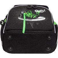 Школьный рюкзак Grizzly RAm-585-8 (черный/салатовый) - Превью изображения №5 — Интернет-магазин Time-Shop