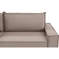 Угловой диван Mio Tesoro Дюссельдорф 293 1.5ек-1.5пф (1176 Savanna Plus Mocca) - Превью изображения №5 — Интернет-магазин Time-Shop