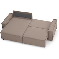 Угловой диван Mio Tesoro Дюссельдорф 293 1.5ек-1.5пф (1176 Savanna Plus Mocca) - Превью изображения №9 — Интернет-магазин Time-Shop