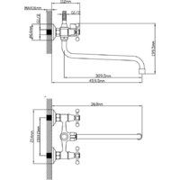Смеситель AV Engineering AVROL7-D21 - Превью изображения №2 — Интернет-магазин Time-Shop