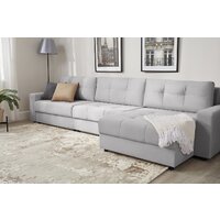 Угловой диван Mio Tesoro Манчестер 292 1.5ек-1.5ек-1.5пф (841 светло-серый) - Превью изображения №12 — Интернет-магазин Time-Shop