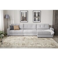 Угловой диван Mio Tesoro Манчестер 292 1.5ек-1.5ек-1.5пф (841 светло-серый) - Превью изображения №11 — Интернет-магазин Time-Shop