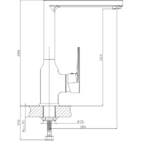 Смеситель Armatura Topaz 4013-915-00 - Превью изображения №2 — Интернет-магазин Time-Shop